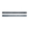 Orthodontic ruler, stainless steel