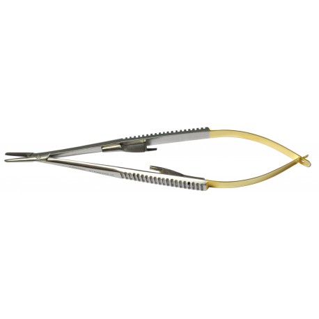Igłotrzymacz Castroviejo prosty 140mm TC