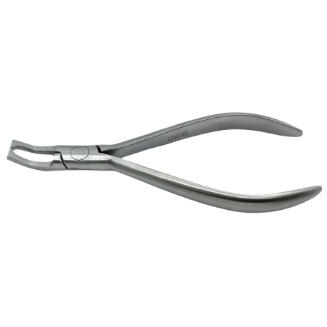 Bracket removing pliers, angled