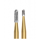 Carbide burs for fast cutting of metal crowns and bridges