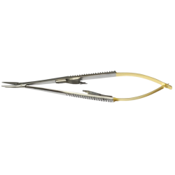 TC curved Castroviejo Needle Holder 140mm