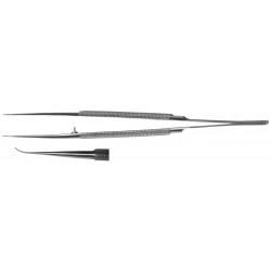 Pęseta mikrochirurgiczna zagięta 180 mm