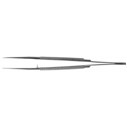 Straight anatomical microsurgical tweezer 180 mm.