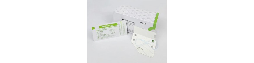 Non-absorbable surgical sutures